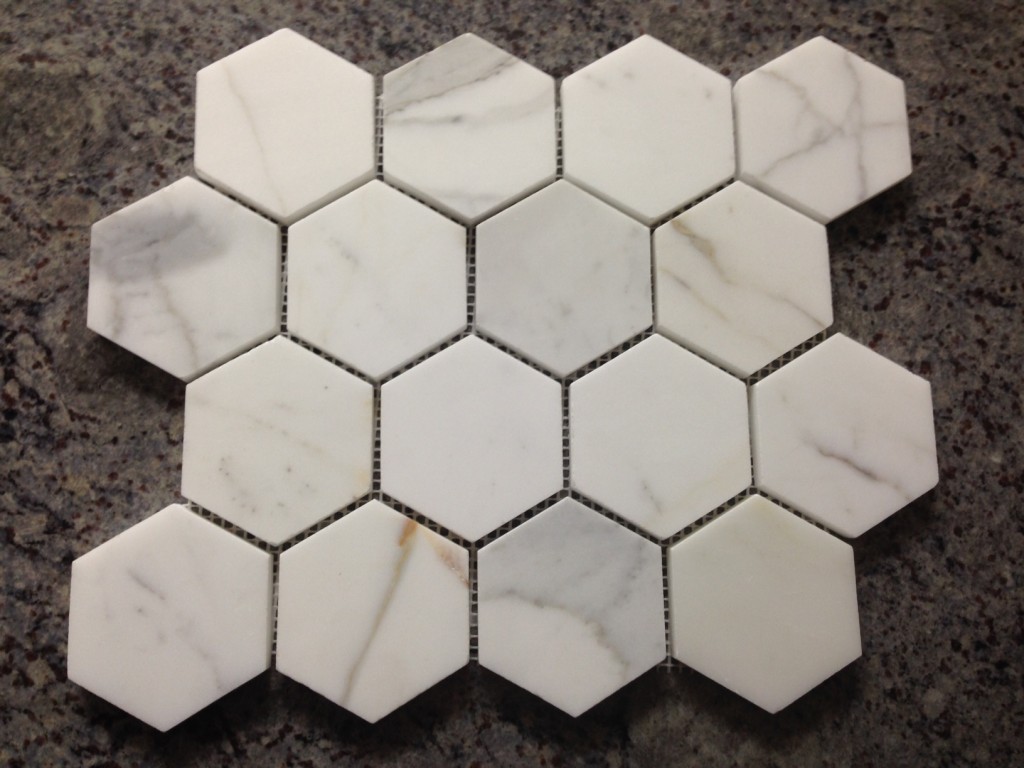 Calacatta Hexagon Tiles